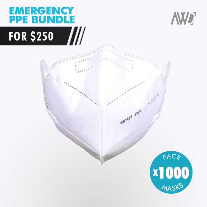 KN95 Bundle - WHOLESALE PRICING | AWD Protective Gear