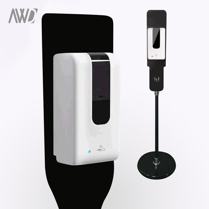 PPE SALE Sanitizer Dispensers + Stand - WHOLESALE PRICING | AWD Protective Gear