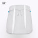 face shield, glasses face shield, face protection, washable face shield