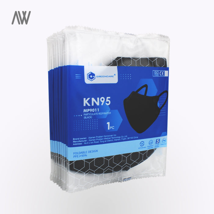 KN95 - 10 Piece Pack Individually Wrapped - WHOLESALE PRICING | AWD Protective Gear