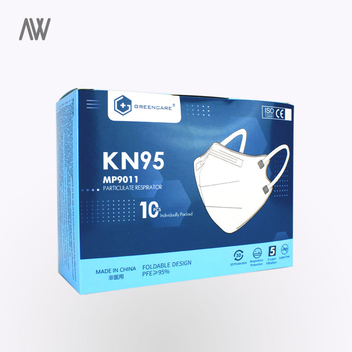 PREV - KN95 - 10 Piece Pack Individually Wrapped - WHOLESALE PRICING | AWD Protective Gear