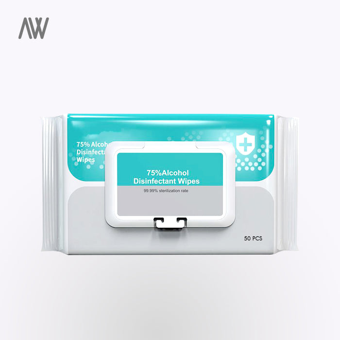 75% Isopropyl Disinfection Antibacterial Disinfectant Wet Lingettes Wipes - WHOLESALE PRICING | AWD Protective Gear