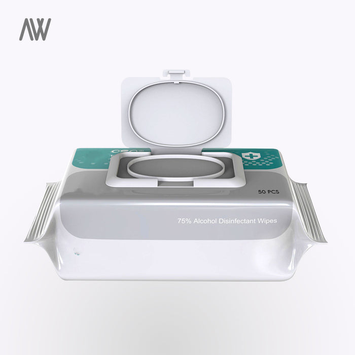 75% Isopropyl Disinfection Antibacterial Disinfectant Wet Lingettes Wipes - WHOLESALE PRICING | AWD Protective Gear