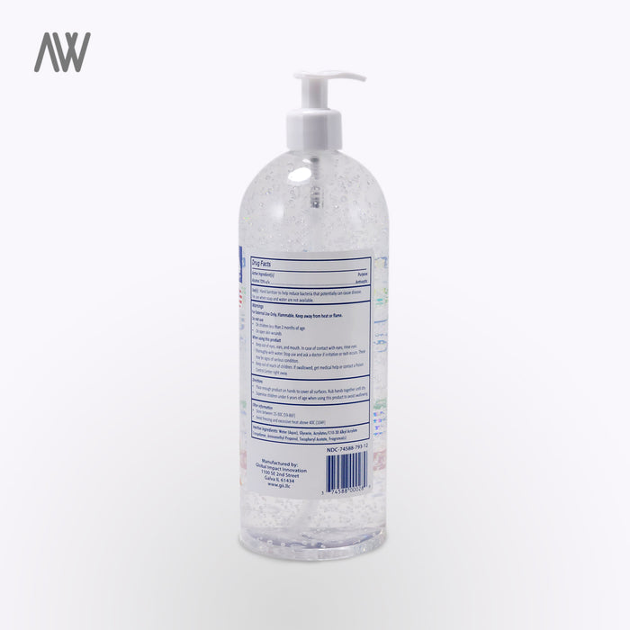 Sanitizer Liter - WHOLESALE PRICING | AWD Protective Gear