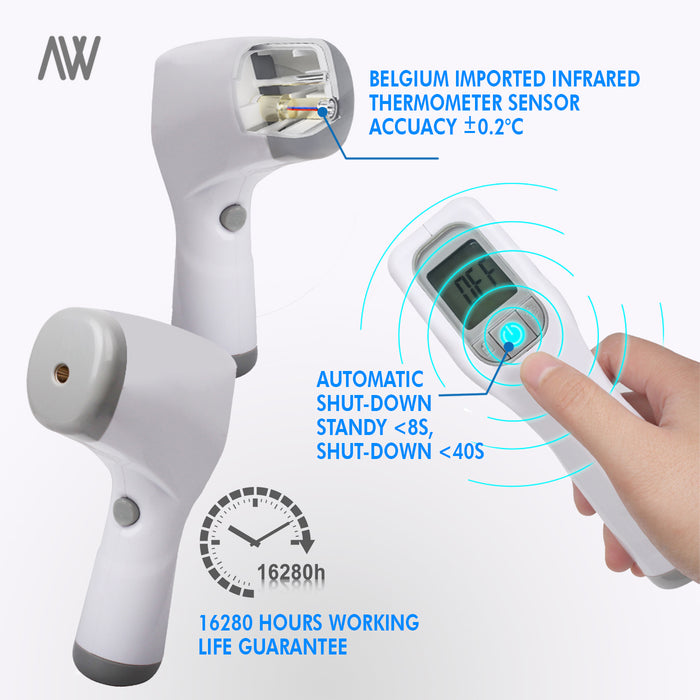 Digital Infrared Forehead Thermometer, digital thermometer, No Contact Thermometer